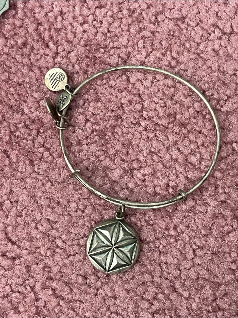 Alex & Ani Silver bangle